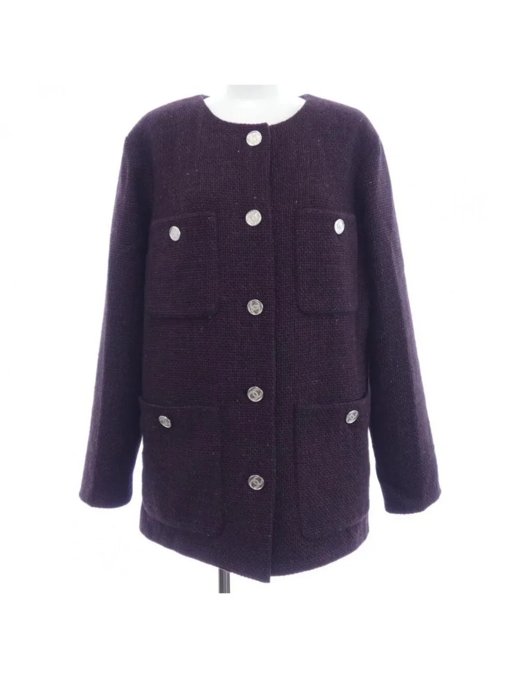 Chanel 21B Collarless Jacket
